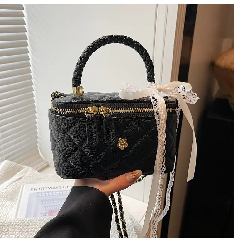 Pink Quilted Handheld Bag for Women 2026 — feature 39