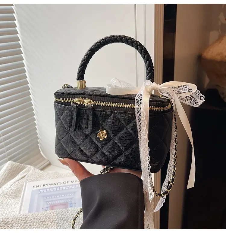 Pink Quilted Handheld Bag for Women 2026 — feature 40