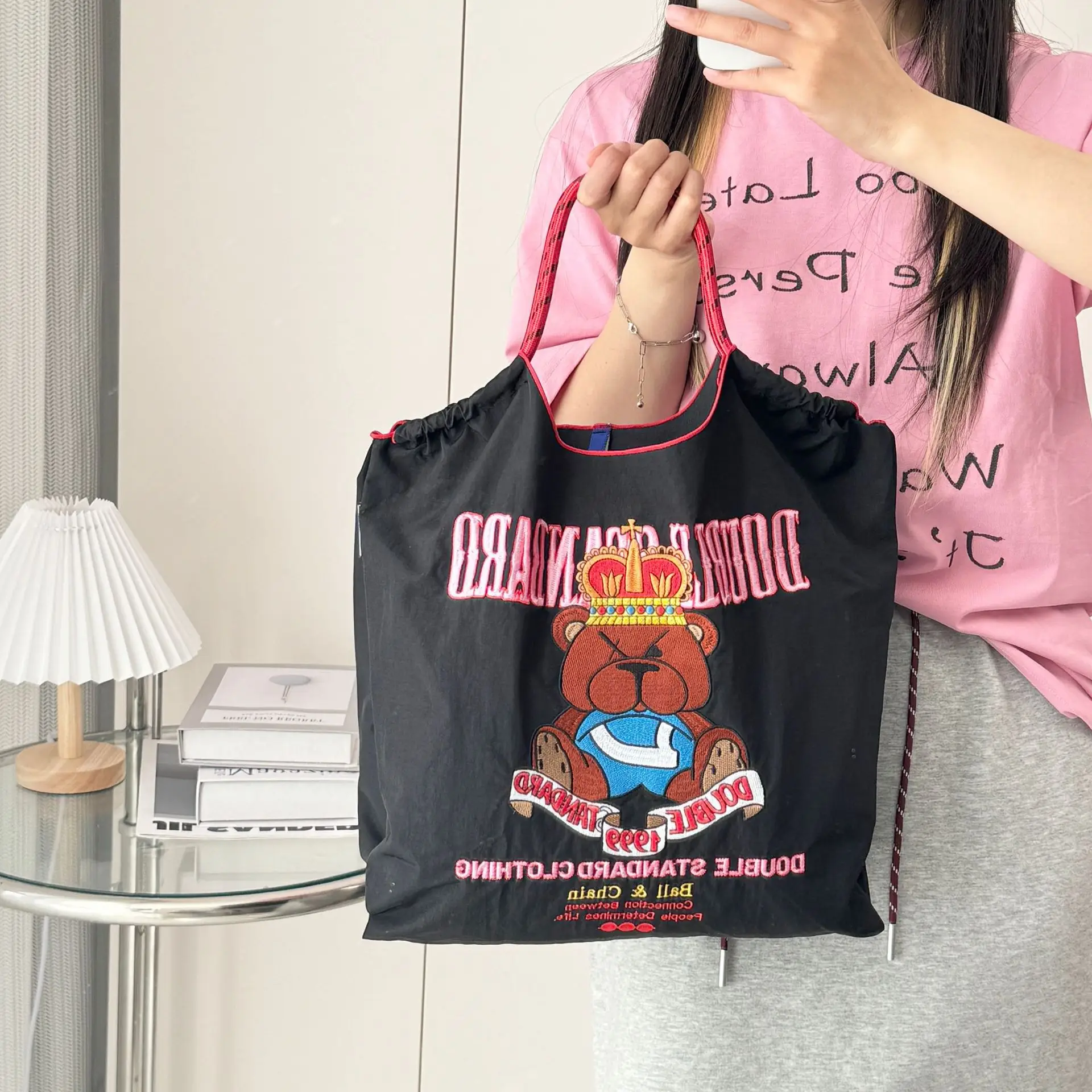 Japanese Style Embroidered Shoulder Bag for Women — feature 10