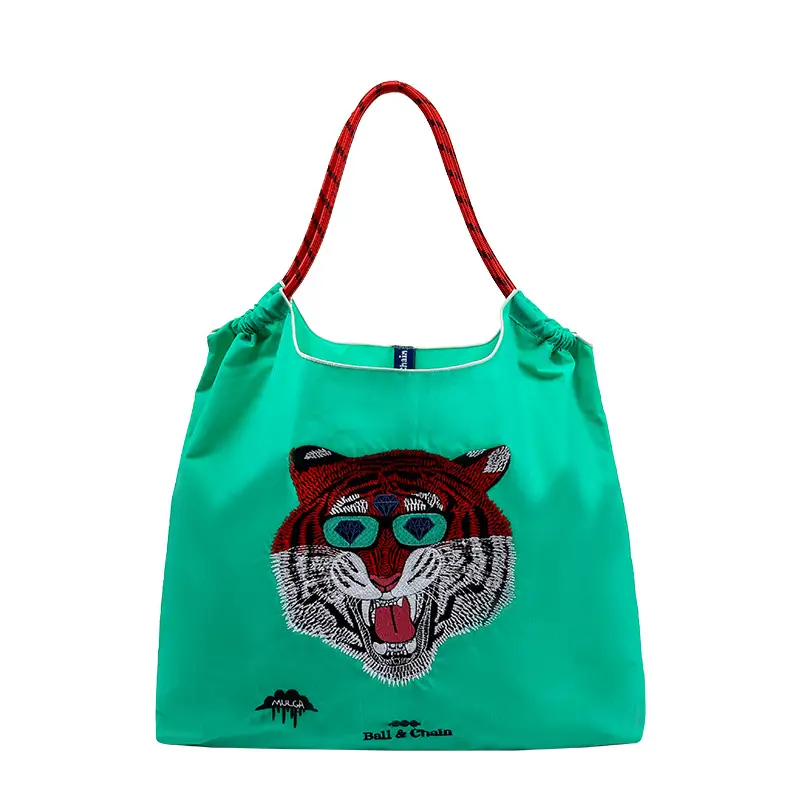 Japanese Style Embroidered Shoulder Bag for Women