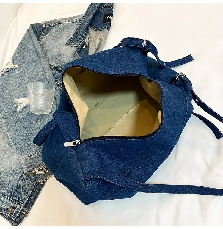 Blue Women's Large Tote Bag for Summer Commute — feature 41