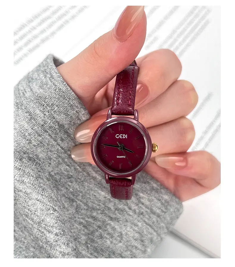 Goldie Student Watch Waterproof Quartz Small Elegant — feature 12