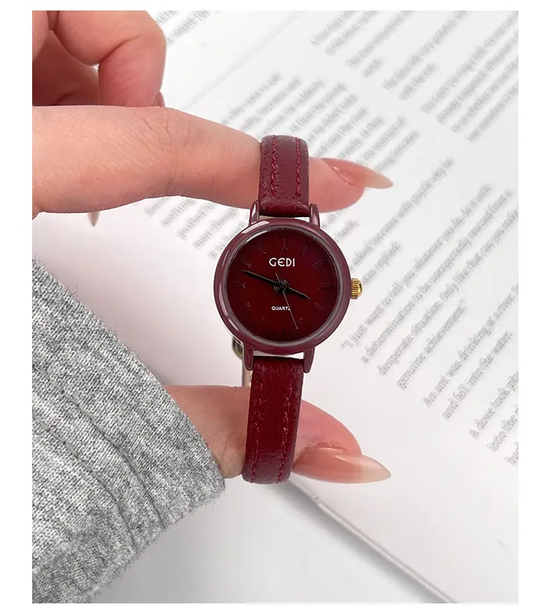 Goldie Student Watch Waterproof Quartz Small Elegant — feature 13