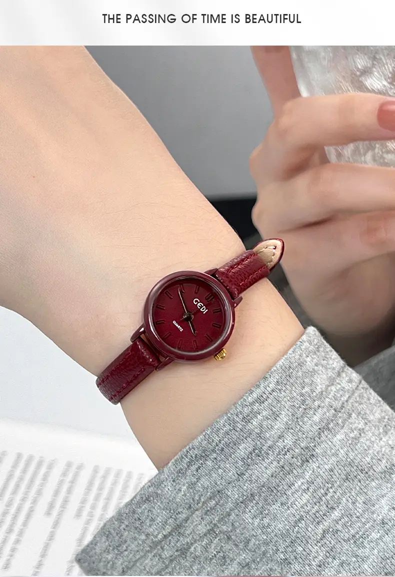 Goldie Student Watch Waterproof Quartz Small Elegant — feature 4