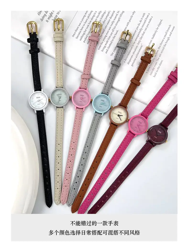 Goldie Student Watch Waterproof Quartz Small Elegant — feature 9