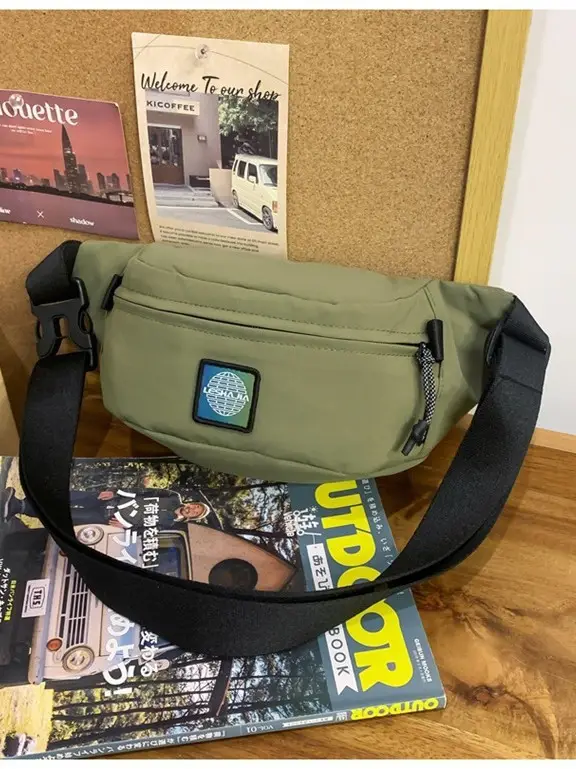 Japanese Style Crossbody Bag for Women Yellow Casual Shoulder Bag - Image 13