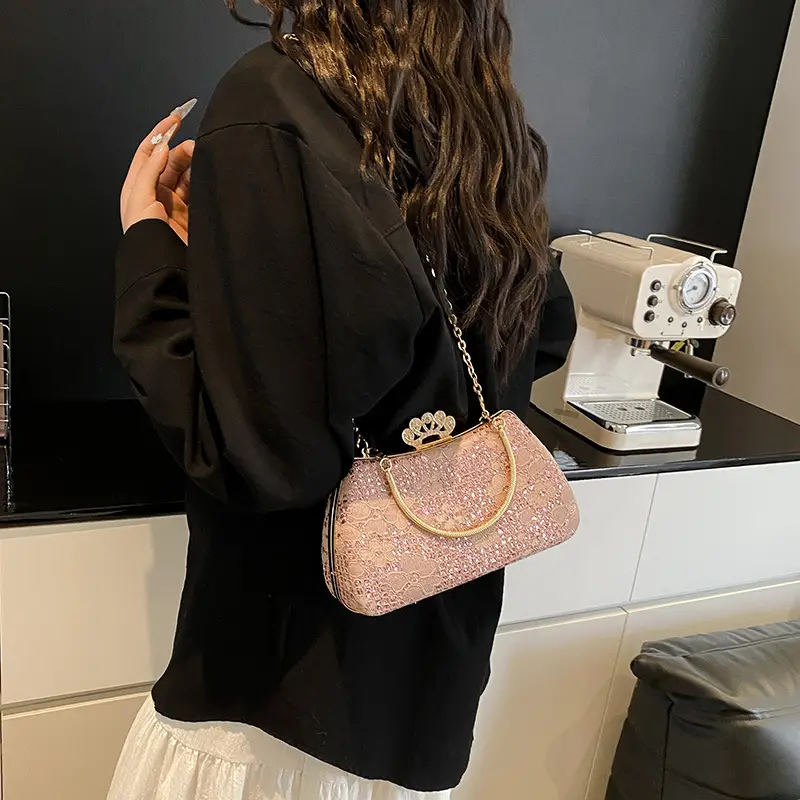 Crown Crossbody Bag for Women Elegant White 2025 - Image 7