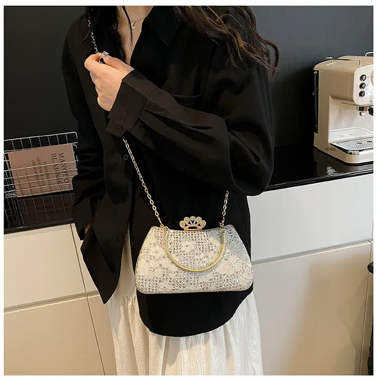 Crown Crossbody Bag for Women Elegant White 2025 — feature 14