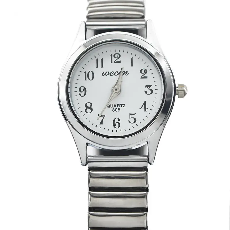 Men Quartz Stainless Steel Watch with Large Display - Image 4