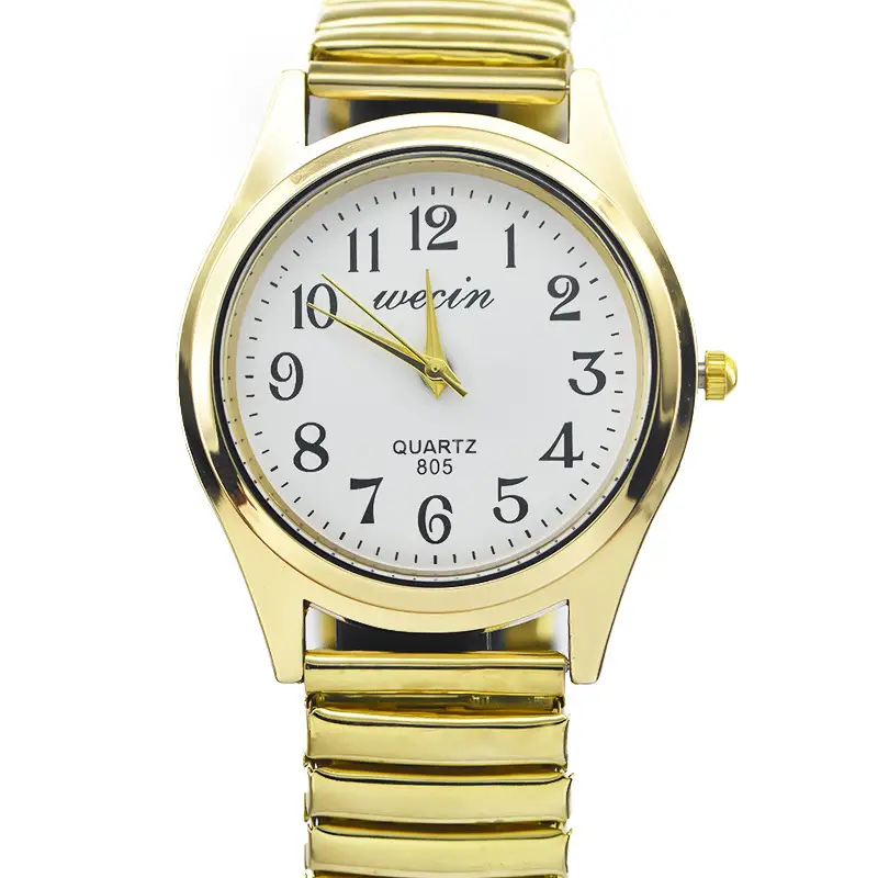 Men Quartz Stainless Steel Watch with Large Display - Image 5