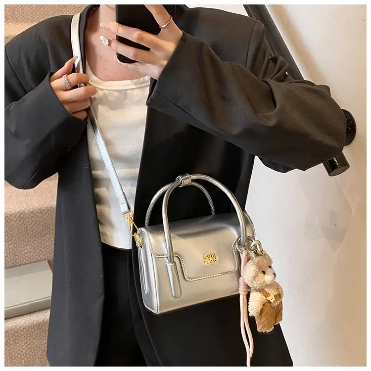 Silver Square Shoulder Bag 2026 Spring Summer New Fashion — feature 27