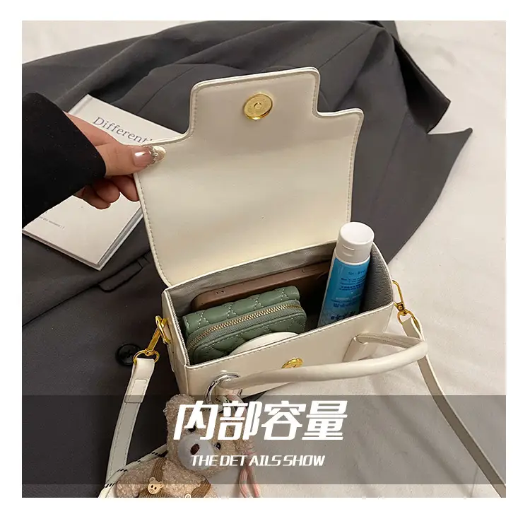 Silver Square Shoulder Bag 2026 Spring Summer New Fashion — feature 3