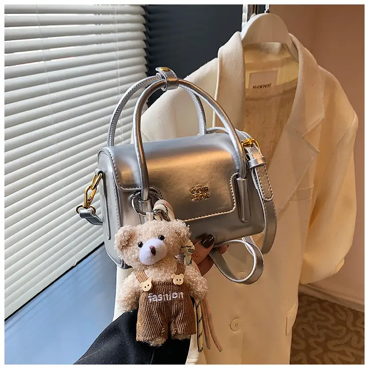 Silver Square Shoulder Bag 2026 Spring Summer New Fashion — feature 33