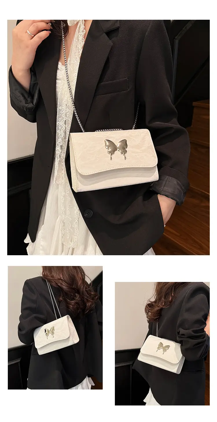 Elegant Butterfly Chain Shoulder Bag for Women — feature 33