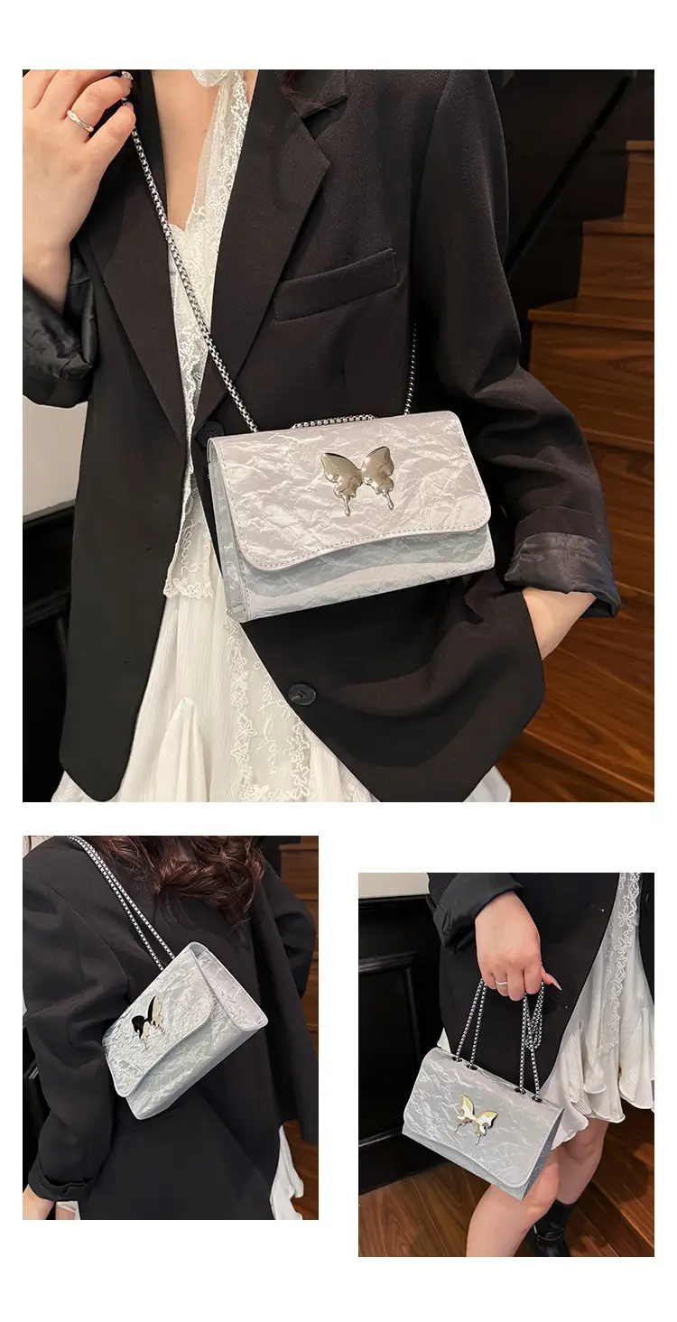 Elegant Butterfly Chain Shoulder Bag for Women — feature 34
