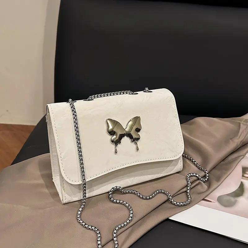 Elegant Butterfly Chain Shoulder Bag for Women - Image 2