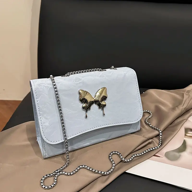 Elegant Butterfly Chain Shoulder Bag for Women - Image 4