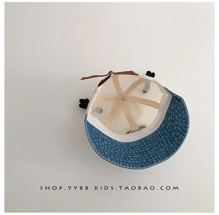 Kids Mesh Sun Hat with Big Brim & Eye Patches — feature 6