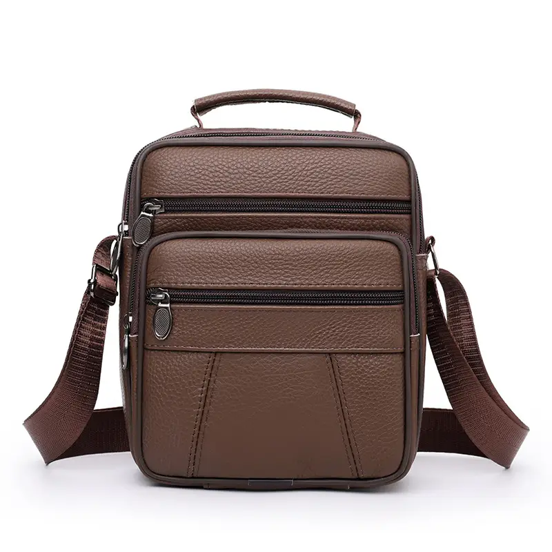 Men's Multi-Color Crossbody Bag 7.9" Tablet Friendly - Image 7