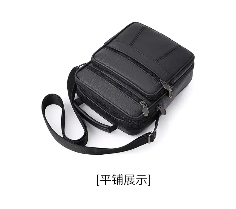 Men's Multi-Color Crossbody Bag 7.9" Tablet Friendly — feature 20