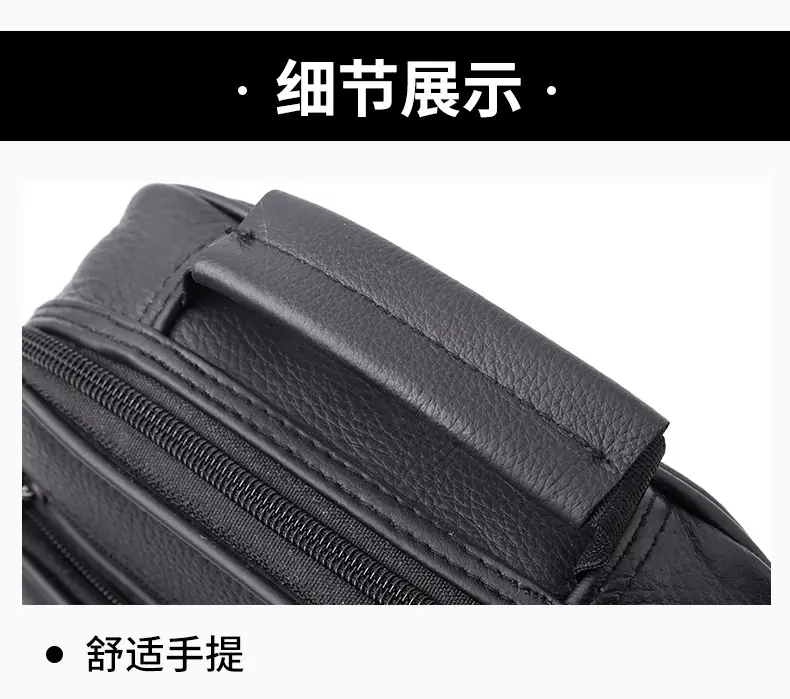 Men's Multi-Color Crossbody Bag 7.9" Tablet Friendly — feature 28