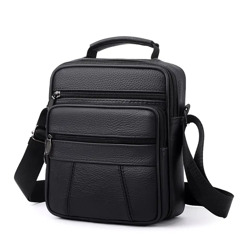 Men's Multi-Color Crossbody Bag 7.9" Tablet Friendly - Image 3