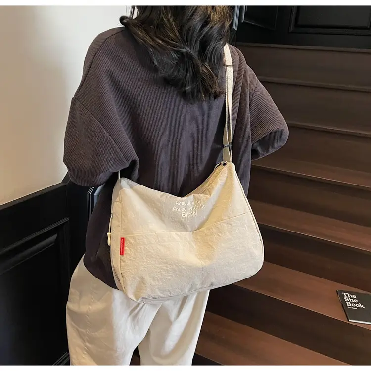 Yellow Japanese Style Shoulder Bag for Women — feature 17