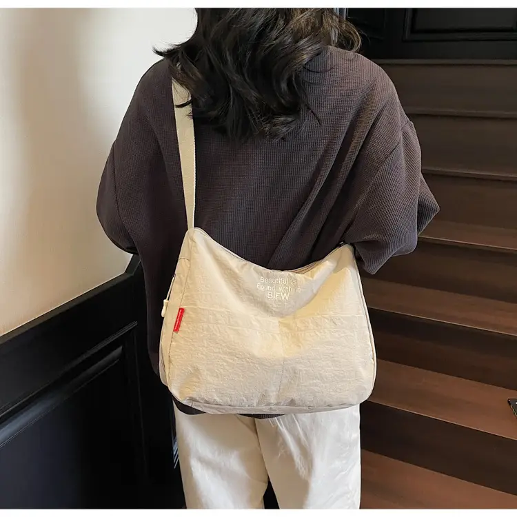 Yellow Japanese Style Shoulder Bag for Women — feature 18