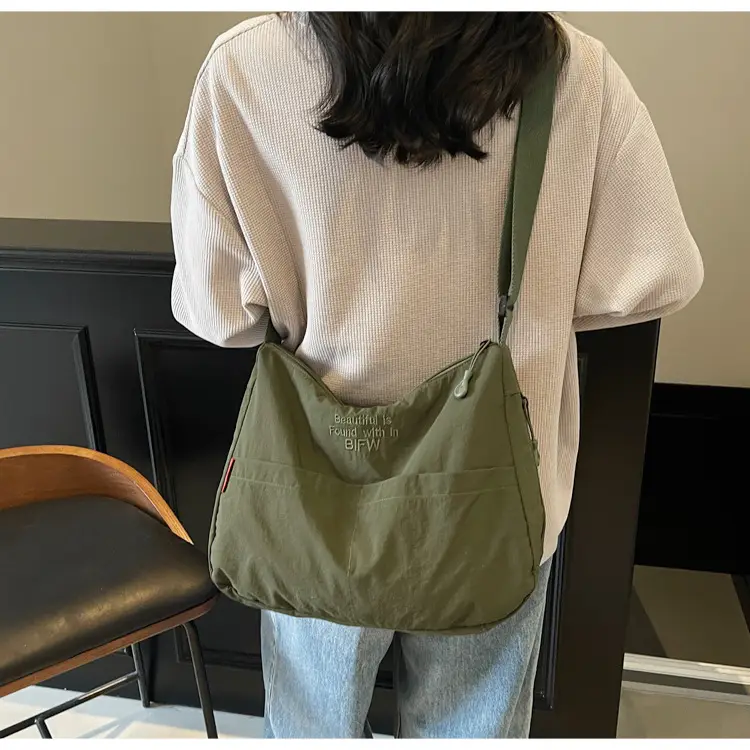 Yellow Japanese Style Shoulder Bag for Women — feature 25