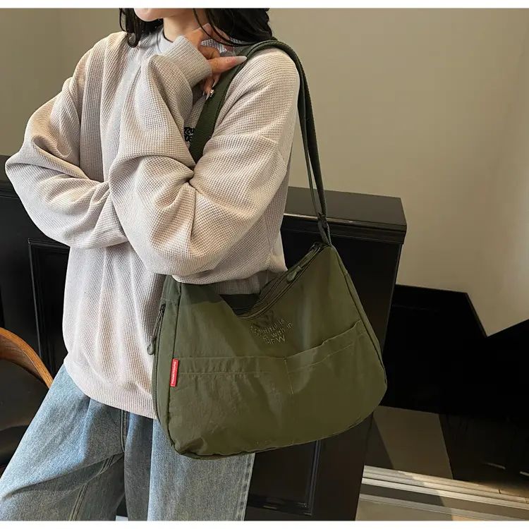 Yellow Japanese Style Shoulder Bag for Women — feature 29