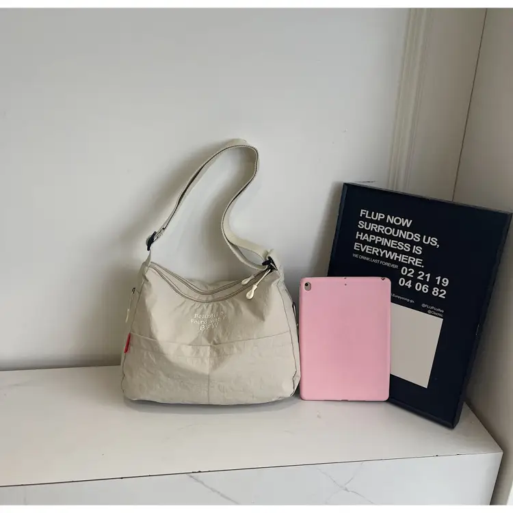 Yellow Japanese Style Shoulder Bag for Women — feature 4