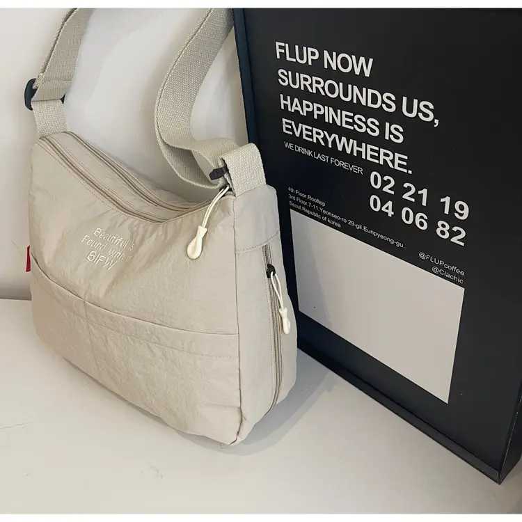 Yellow Japanese Style Shoulder Bag for Women — feature 6