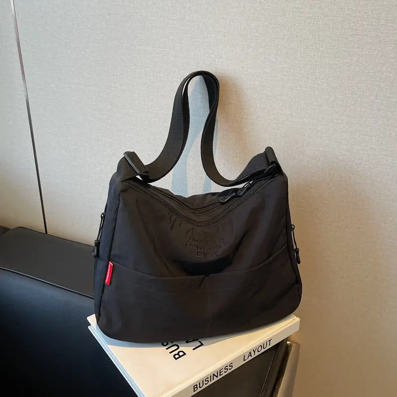 Yellow Japanese Style Shoulder Bag for Women - Image 4