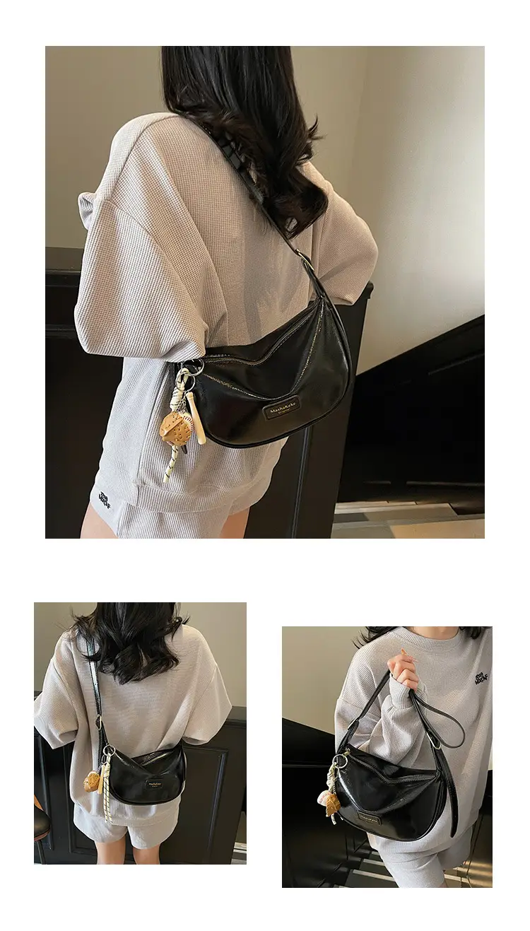 Pink PU Leather Shoulder Bag for Women 2026 — feature 10