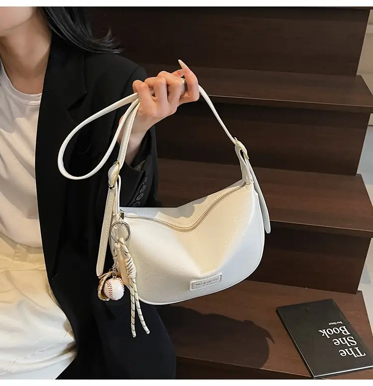 Pink PU Leather Shoulder Bag for Women 2026 — feature 28