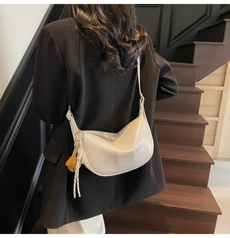 Pink PU Leather Shoulder Bag for Women 2026 — feature 29