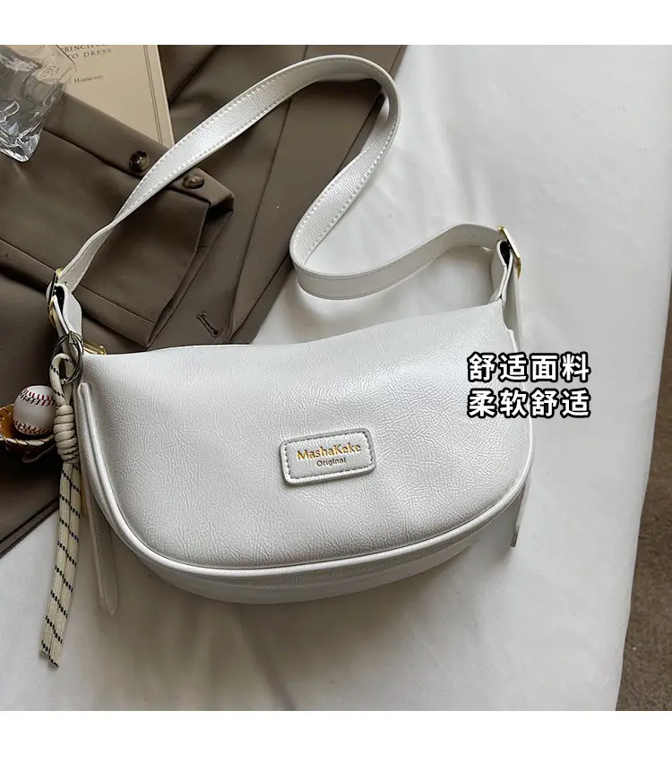 Pink PU Leather Shoulder Bag for Women 2026 — feature 3