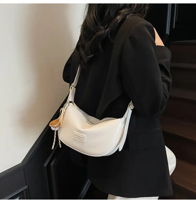 Pink PU Leather Shoulder Bag for Women 2026 — feature 31