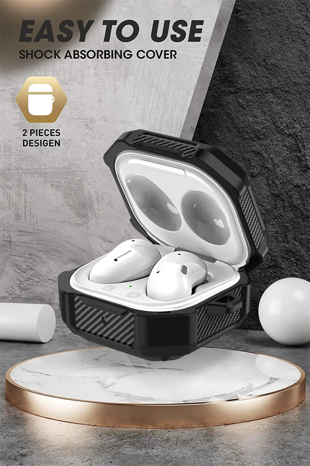 Samsung Galaxy Buds Bluetooth Earphone Case Drop Proof — feature 4