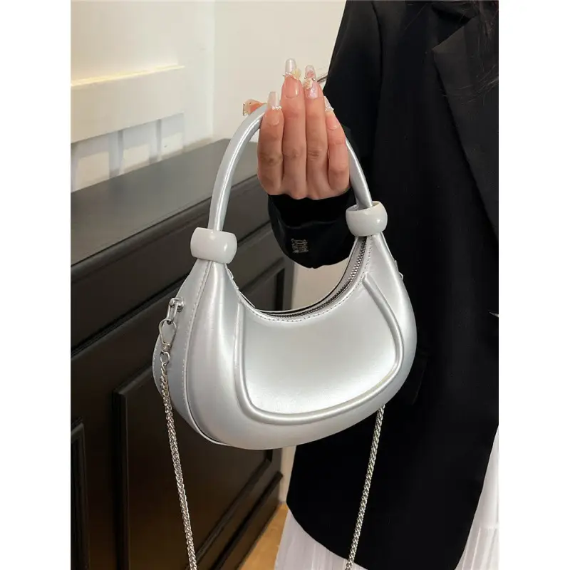 Silver Retro Crossbody Bag Women 2025 - Image 6