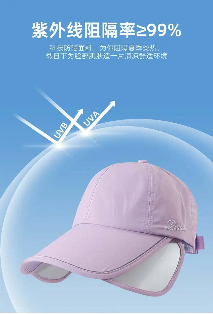 Men Women Sun Hat 10.5cm UV Protection — feature 7
