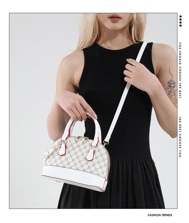Retro Textured Shoulder Bag Brown Brown Leather 2025 — feature 2