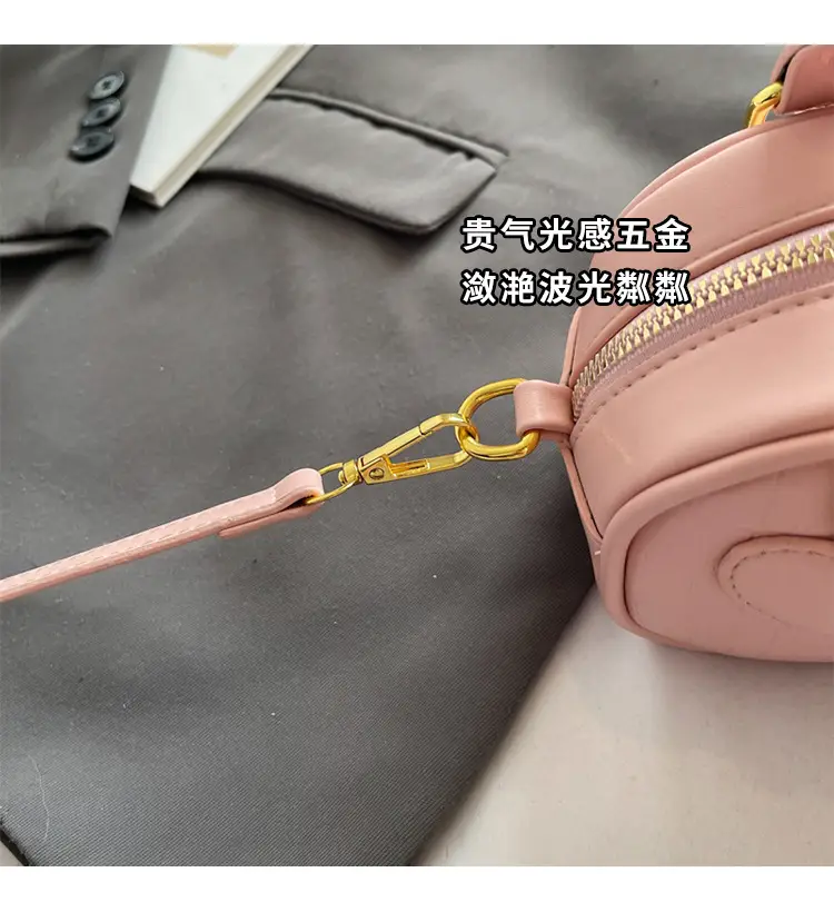 White Croc Texture Crossbody Bag for Women — feature 4