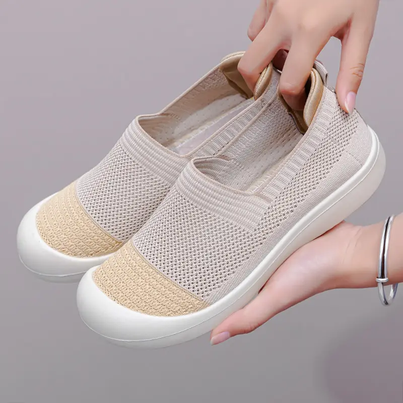 Shoes Women's Summer New All-match Casual Shoes Cross-border Soft Sole Not Tired Foot Comfortable Mother Shoes Slip-on Foreign Trade Shoes - Image 5