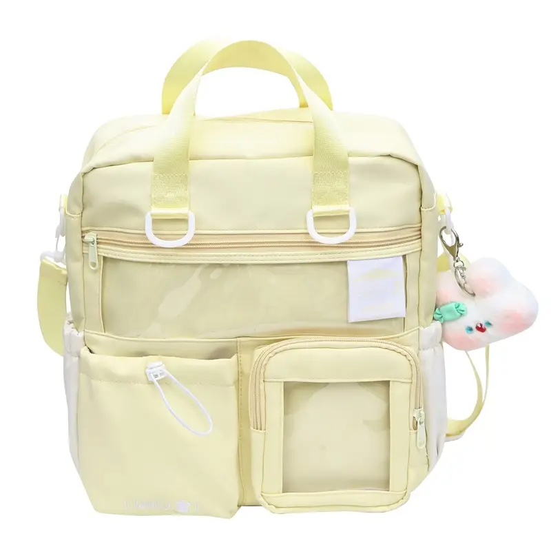 Women's Japanese-style Crossbody Bag with 3 Pockets - Image 2
