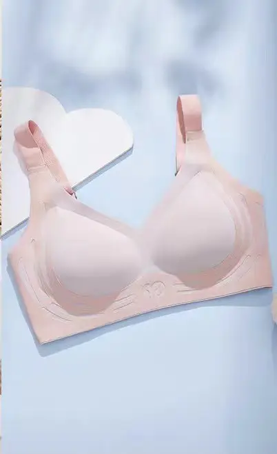 Cross-Border Large Size Seamless Push-Up Bra for Women