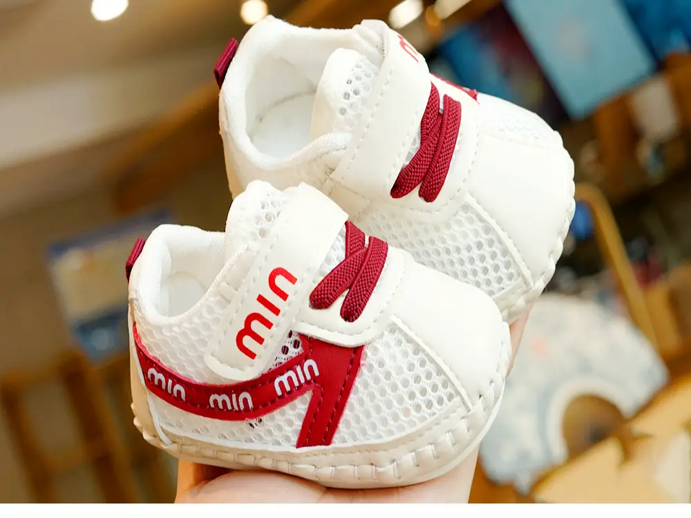 Baby Shoes Soft Sole Non-Slip Summer Single Mesh Sandals 0-1Y — feature 3