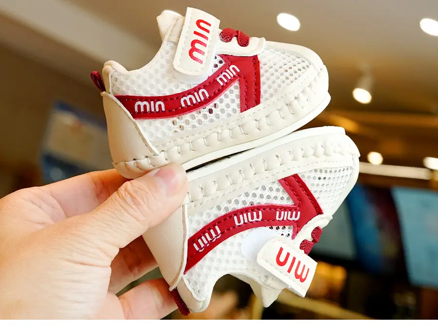 Baby Shoes Soft Sole Non-Slip Summer Single Mesh Sandals 0-1Y — feature 5