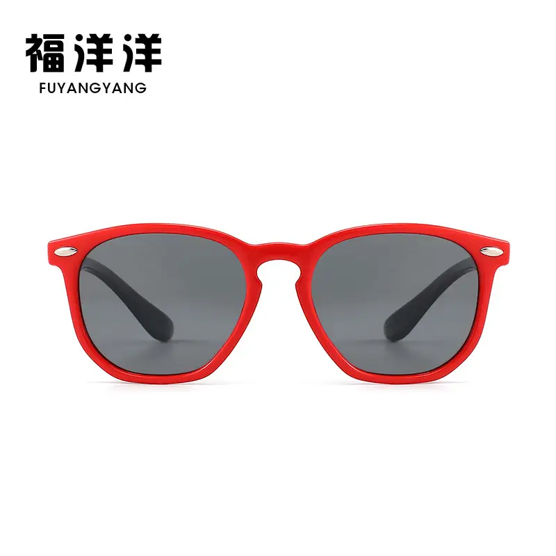 2025 New Polarized Sunglasses Red Black Kids - Image 12