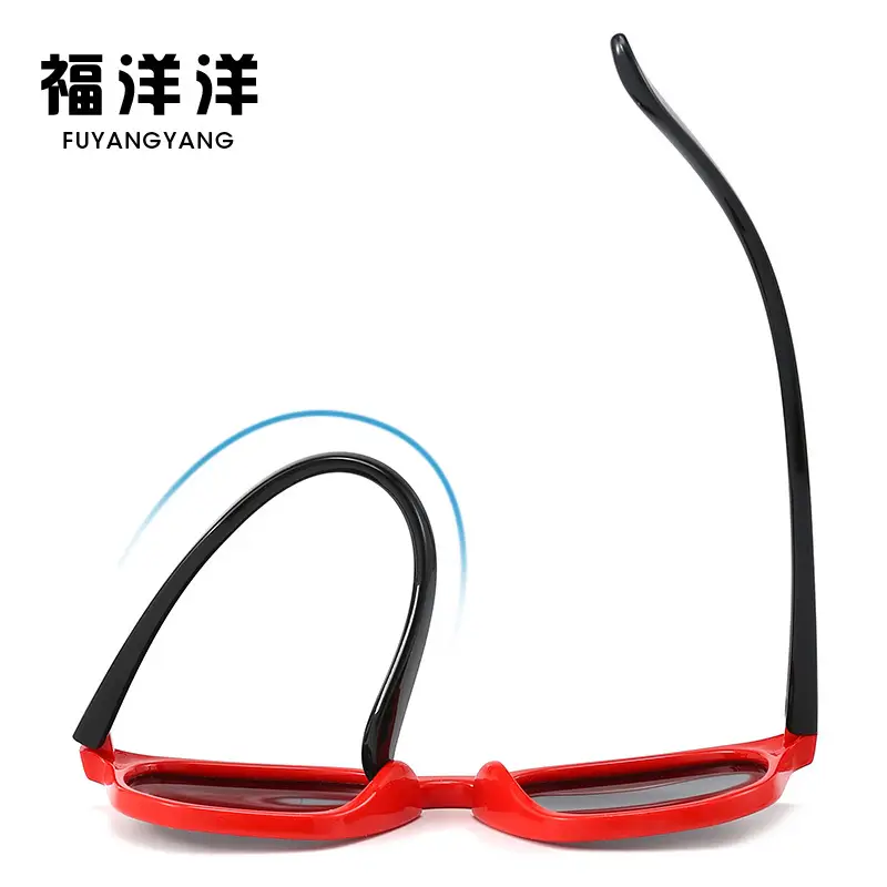 2025 New Polarized Sunglasses Red Black Kids - Image 13